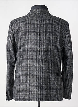 Manteau court fermeture boutonnée sur le devant sans capuche noir MANUEL RITZ homme
