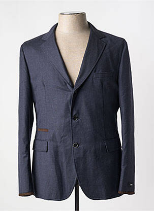 Blazer coupe cintrée bleu HUGO BOSS homme
