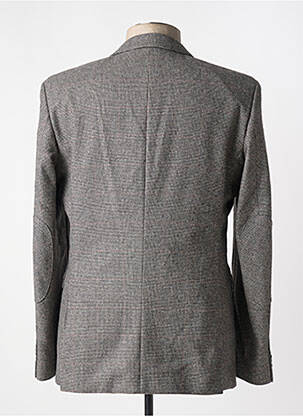 Blazer finition intérieure doublée marron HUGO BOSS homme