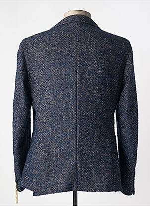 Blazer coupe cintrée bleu MANUEL RITZ homme