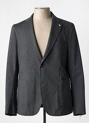Blazer finition intérieure doublée gris MANUEL RITZ homme