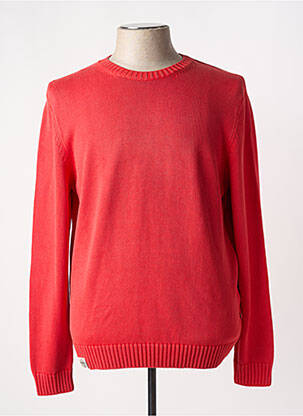 Pull col rond manches longues rouge NAPAPIJRI homme