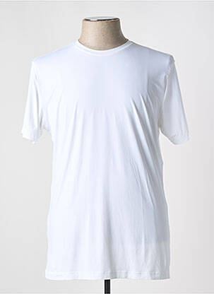 T-shirt stretch manches courtes blanc ORIAN homme