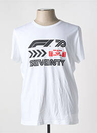 T-shirt coupe droite manches courtes blanc 8JS homme