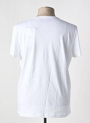 T-shirt coupe droite manches courtes blanc 8JS homme