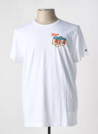 T-shirt coupe droite manches courtes blanc 8JS homme