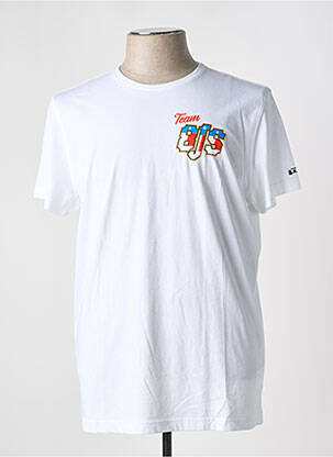 T-shirt coupe droite manches courtes blanc 8JS homme