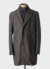 Manteau long noir HUGO BOSS pour homme seconde vue