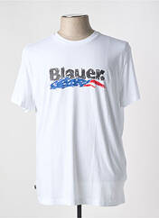 T-shirt blanc BLAUER pour homme seconde vue