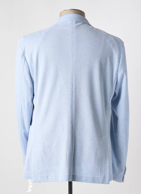 Blazer coupe cintrée bleu MANUEL RITZ homme