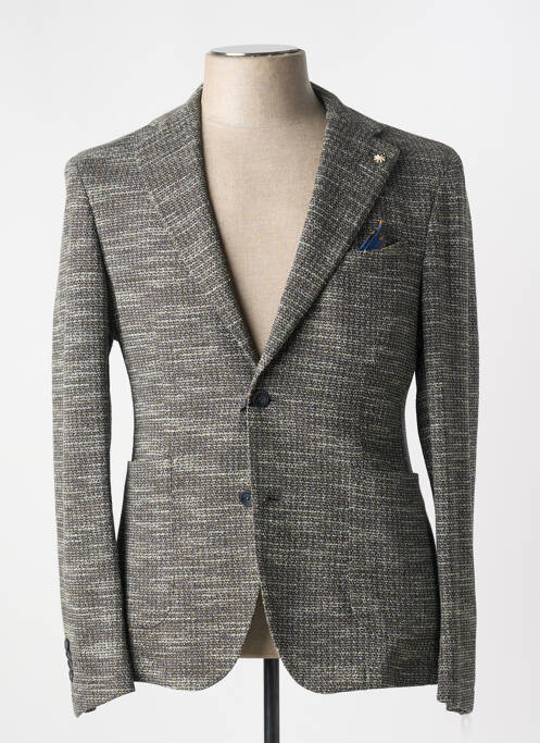 Blazer coupe cintrée vert MANUEL RITZ homme