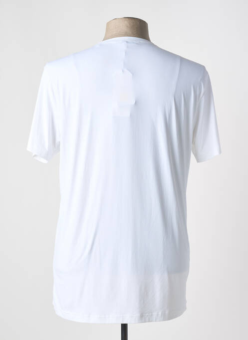 T-shirt stretch manches courtes blanc ORIAN homme