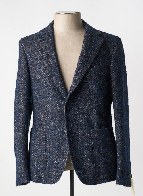 Blazer bleu MANUEL RITZ pour homme