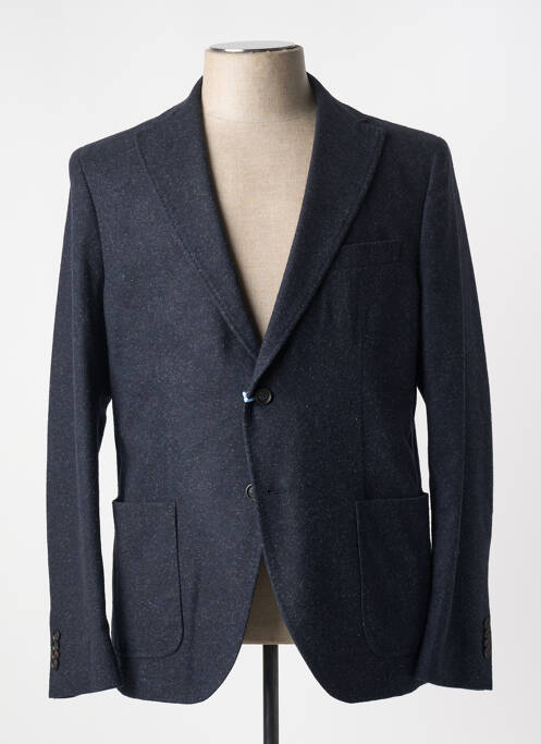 Blazer bleu MANUEL RITZ pour homme