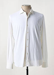 Chemise manches longues coupe cintrée blanc ORIAN homme