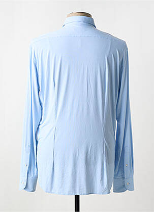 Chemise manches longues coupe cintrée bleu ORIAN homme