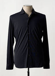 Chemise manches longues coupe cintrée noir ORIAN homme