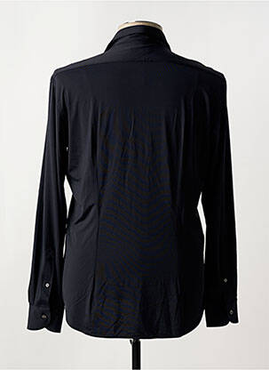 Chemise manches longues coupe cintrée noir ORIAN homme