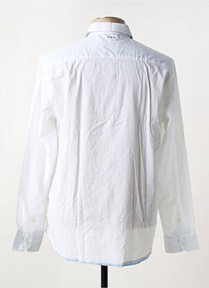 Chemise manches longues coupe cintrée blanc NAPAPIJRI homme