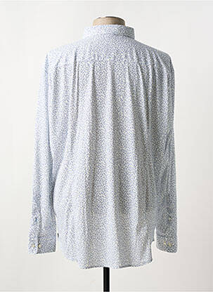 Chemise manches longues imprimé fantaisie bleu HUGO BOSS homme