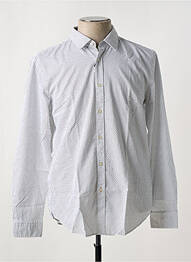 Chemise manches longues imprimé fantaisie noir HUGO BOSS homme