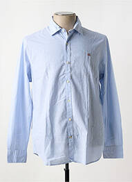 Chemise manches longues coupe cintrée bleu NAPAPIJRI homme