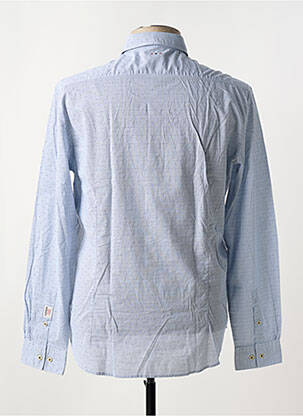 Chemise manches longues coupe cintrée bleu NAPAPIJRI homme