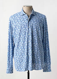 Chemise manches longues coupe cintrée bleu ORIAN homme