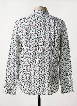 Chemise manches longues imprimé fleurs beige PAUL SMITH homme