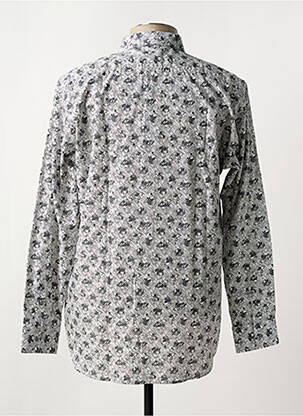 Chemise manches longues imprimé fantaisie gris KARL LAGERFELD homme