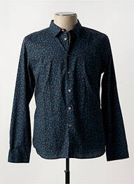 Chemise manches longues imprimé fantaisie bleu PAUL SMITH homme