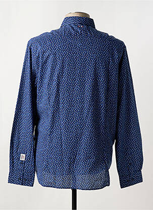 Chemise manches longues imprimé fantaisie bleu NAPAPIJRI homme