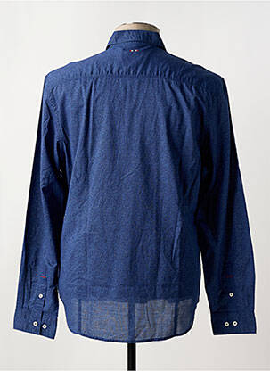Chemise manches longues imprimé fantaisie bleu NAPAPIJRI homme
