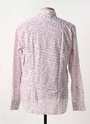 Chemise manches longues imprimé fleurs rouge ORIAN homme