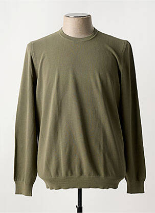 Pull stretch manches longues vert GRAN SASSO homme