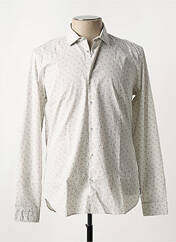 Chemise manches longues beige MANUEL RITZ pour homme seconde vue