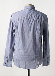 Chemise manches longues bleu BIKKEMBERGS pour homme seconde vue