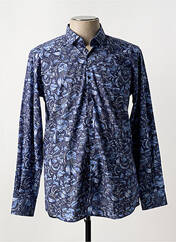 Chemise manches longues bleu KARL LAGERFELD pour homme seconde vue