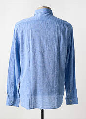 Chemise manches longues bleu MANUEL RITZ pour homme seconde vue