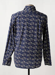 Chemise manches longues bleu MANUEL RITZ pour homme seconde vue