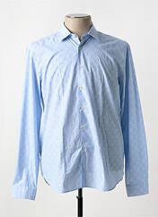 Chemise manches longues bleu MANUEL RITZ pour homme seconde vue