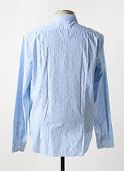 Chemise manches longues bleu MANUEL RITZ pour homme seconde vue