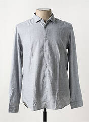 Chemise manches longues gris MANUEL RITZ pour homme seconde vue