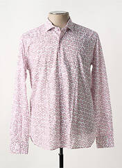 Chemise manches longues rouge ORIAN pour homme seconde vue