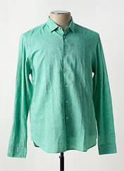 Chemise manches longues vert MANUEL RITZ pour homme seconde vue