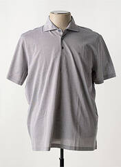 Polo gris FERRANTE pour homme seconde vue