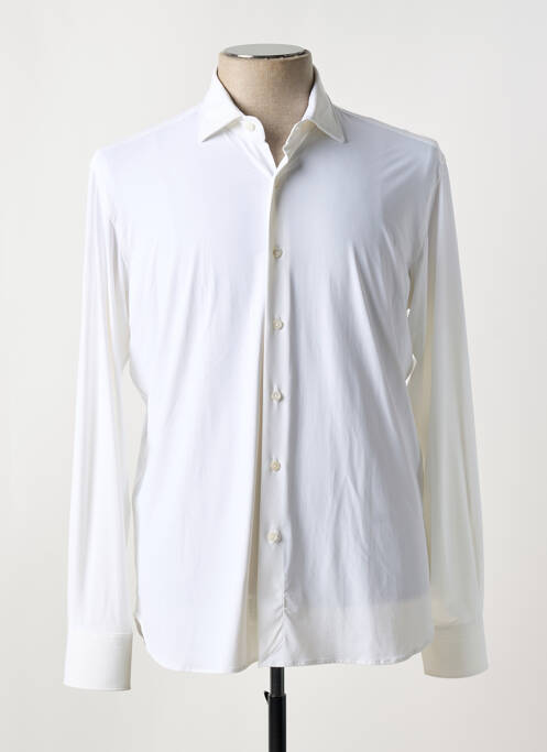 Chemise manches longues coupe cintrée blanc ORIAN homme