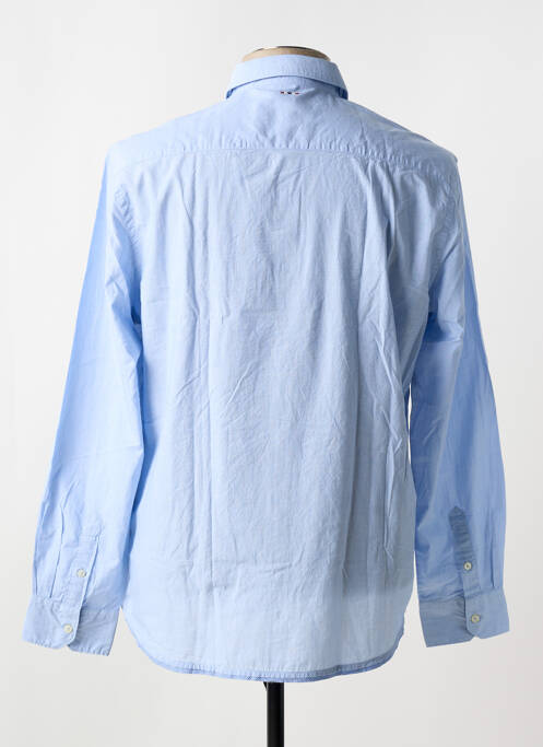 Chemise manches longues coupe cintrée bleu NAPAPIJRI homme