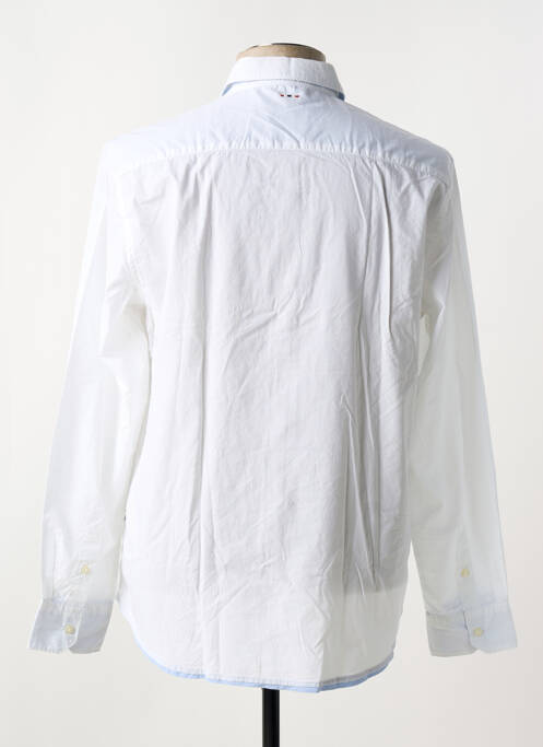 Chemise manches longues coupe cintrée blanc NAPAPIJRI homme