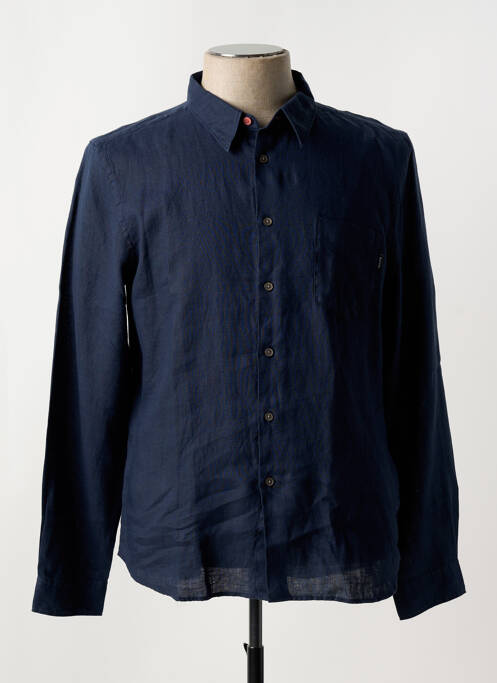 Chemise manches longues coupe cintrée bleu PAUL SMITH homme